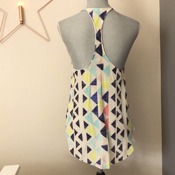 Aritzia under/Wilfred racer back 100% Silk tank - Picture 2 of 5